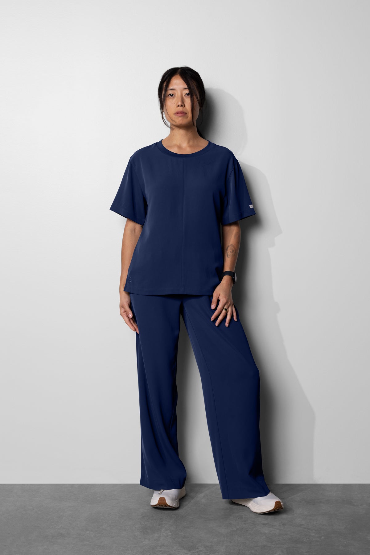 Women's No.39 Wide Leg Scrub Pant in PerformaCREPE